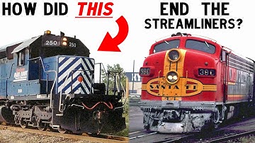 What ended the streamliner? | Railroad 101