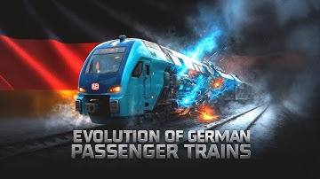🚆 Evolution of German Passenger Trains | From 1935 to Today | Stunning AI Transformations
