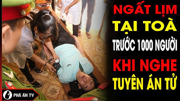 Nghe toà tuyên án tử, 2 kẻ sát nhân ngất lịm trong tiếng vỗ tay rào rào của hàng ngàn người tham dự
