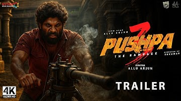 PUSHPA 3 : The Rampage - Hindi Trailer | Allu Arjun | Vijay Devarkonda | Rashmika M | Sukumar 2025