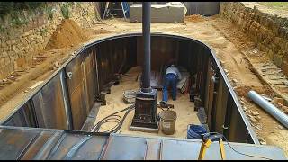 Men Build Secret 2-Room BUNKER Under a House | Start to Finish by @DashingAxe