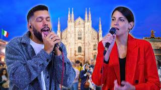 I Went To MILAN To Sing The Most BEAUTIFUL Italian Song