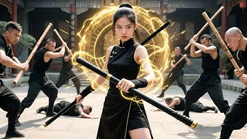 看似柔弱的女孩竟是武學天選之女！一套行雲流水的棍法橫掃各大黑心武館，讓含冤蒙羞的家族武學重登頂峰~ #chinese television dramas #逆袭 #爽剧 #豪门 #短劇