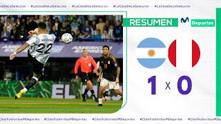 ARGENTINA vs. PERÚ [1-0] RESUMEN DEL PARTIDO EN LA BOMBONERA | FECHA 12 | CLASIFICATORIAS 2026 🇦🇷⚽🇵🇪