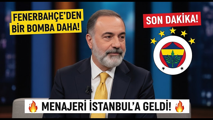 Fenerbahçe'den Bir Bomba Transfer Daha! Yıldız Futbolcunun Menajeri İstanbul'a Geldi!