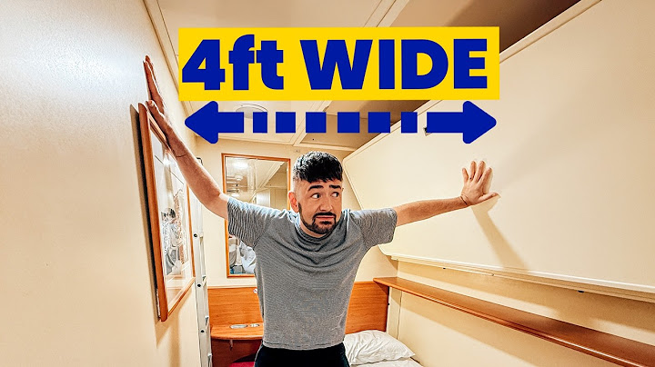 We Paid for the Cheapest Cabin…It Was TINY!