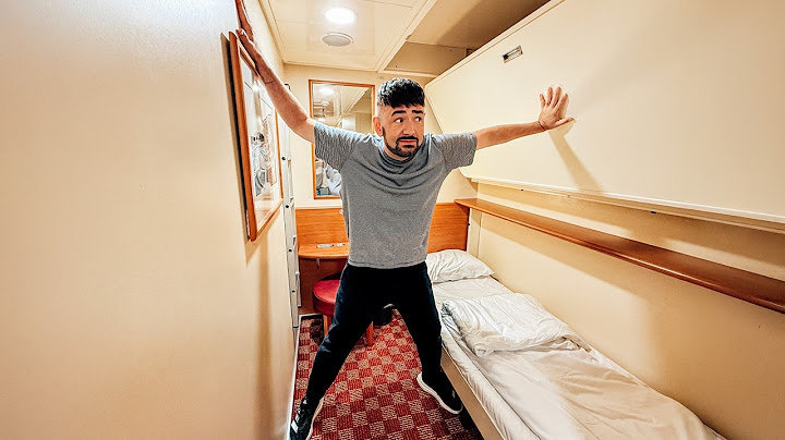 We Paid for the Cheapest Cabin…It Was TINY!