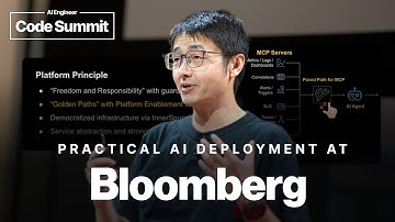 What We Learned Deploying AI within Bloomberg’s Engineering Organization – Lei Zhang, Bloomberg