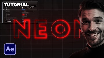 The Secret to Neon Text Animation in After Effects | Glowing Text Effect (No Plugins)