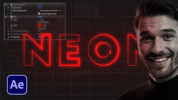The Secret to Neon Text Animation in After Effects | Glowing Text Effect (No Plugins)
