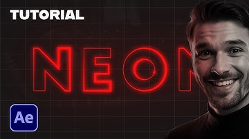 The Secret to Neon Text Animation in After Effects | Glowing Text Effect (No Plugins)