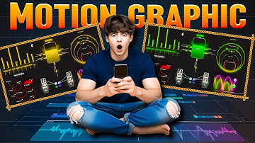 🚀 Stop Wasting Time! Create Motion Graphics in 30 Seconds On Mobile (FREE)