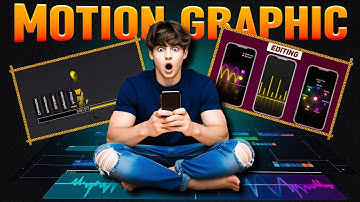 🚀 Stop Wasting Time! Create Motion Graphics in 30 Seconds On Mobile (FREE)