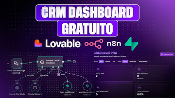 LOVABLE GRÁTIS: CRM COM DASHBOARD NO N8N + SUPABASE (PASSO A PASSO)