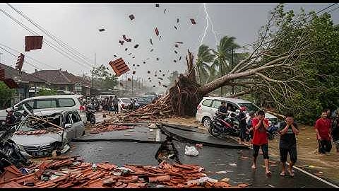 Angin Puting Beliung Terjang Grobogan! Puluhan Rumah Rusak di Gabus dan Tegowanu