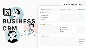 How to use Notion CRM System and Sales Pipeline to Track Clients, Deals & Follow-Ups