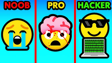 NOOB vs PRO vs HACKER Emoji Puzzle