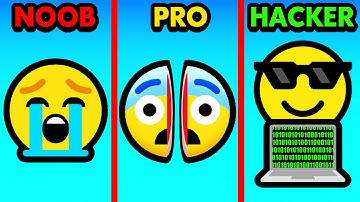 NOOB vs PRO vs HACKER Emoji Puzzle