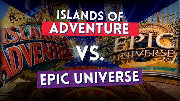 Epic Universe vs Islands of Adventure - BIGGEST Differences!