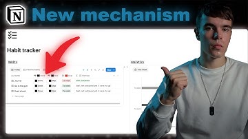 Ultimate Notion Habit tracker Tutorial + Free Template