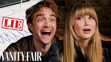 Jennifer Lawrence & Robert Pattinson Take Lie Detector Tests | Vanity Fair