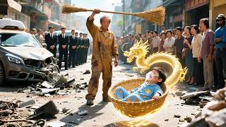 男孩窒息被清潔工救下卻嫌他臟，怎料他是退休的首富，公布身份打臉白眼狼兒子！#短劇 #逆襲 #萌娃 #親情