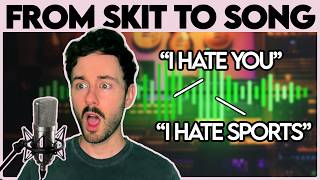 How I Turned a 10 Second Joke into a Full Song