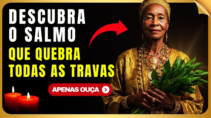 SALMO PODEROSO que EXPLICA PORQUE TUA VIDA TRAVOU! OUÇA ATÉ O FIM!