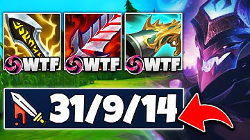 I DROPPED 31 KILLS WITH AD SHACO SUPPORT! (BEST GAME EVER)