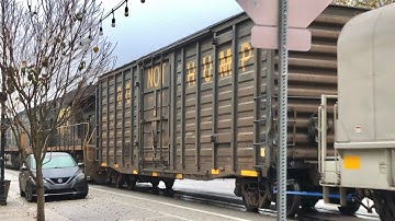 Straattreinen, modeltreinen, Britse stoomlocomotief en de langste L404-tankerstraattrein ooit CSX