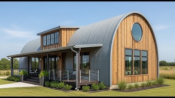 Why Architects Love the Quonset Hut Barndominium Home Structure
