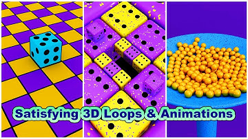 Oddly Satisfying 3D Loops & Animations ✨