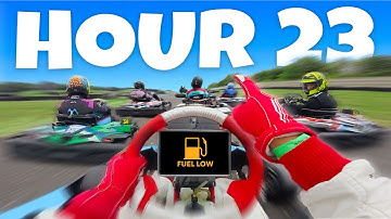 I tried driving a 24 hour KART race *with no sleep*