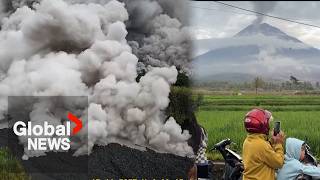'Flowed at a horrifying speed,' Villagers recount Indonesia's Semeru volcano eruption
