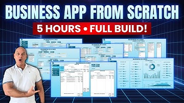 ZERO to ERP: A Full Business Management System in Excel (Inventory, Quotes, Invoices, Dashboard)