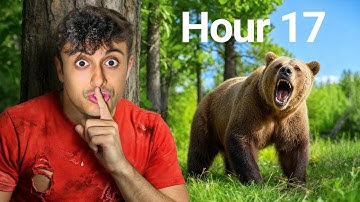 I Survived 24 Hours In The Extreme Wilderness!