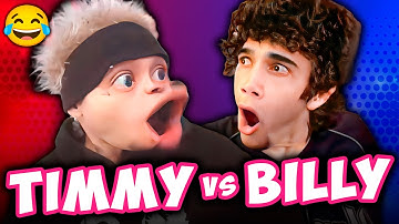 Try Not to Laugh! Eddie Mora TIMMY vs BILLY Shorts TikToks!