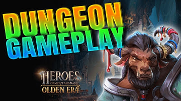 Dungeon Playthrough 200% Difficulty Jebus Outcast Devir Hero / Heroes of Might and Magic: Olden Era