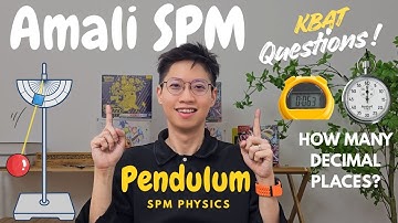 PHYSICS SPM 2025 Amali Pendulum || Decimal Places vs Stopwatch || Paper 3 Experiment || Draw with me