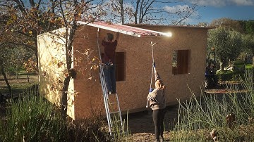 Adding a Roof to Our Cabin Before Our 1st Baby is Born