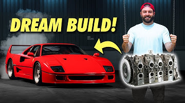 We are building a ROTARY-powered F40 DRIFT CAR!