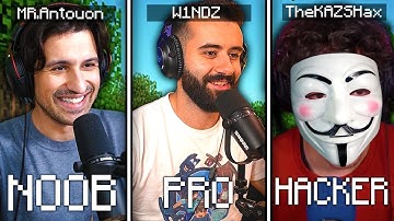 NOOB VS PRO VS HACKER στο MINECRAFT DEATH RUN!