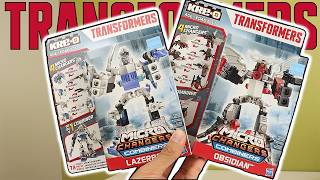 When Transformers Tried Lego Minifigs | #transformers Kreo Combiner Kreon Figures Review