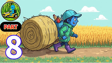 Backyard Master - Gameplay Walkthrough Part 8 - Zoo Grass Cutting (ios, Android)