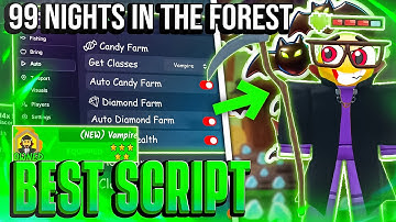 99 Nights in the Forest Script – Bring All Items • Auto Farm Diamonds • Kill Aura + Teleport NO KEY!