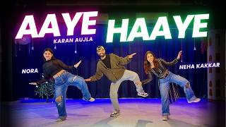 AAYE HAYE Dance  | Karan Aujla, Nora Fatehi, Neha 🔥 AFRO Beat Dance Steps🔥  FITNESS DANCE With RAHUL