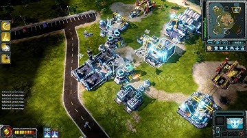 Intense Command & Conquer™ Red Alert™ 3   Uprising 2V2 skirmish 40K.