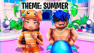 Playing NEW SUMMER UPDATE With My BOYFRIEND In Dress to IMPRESS