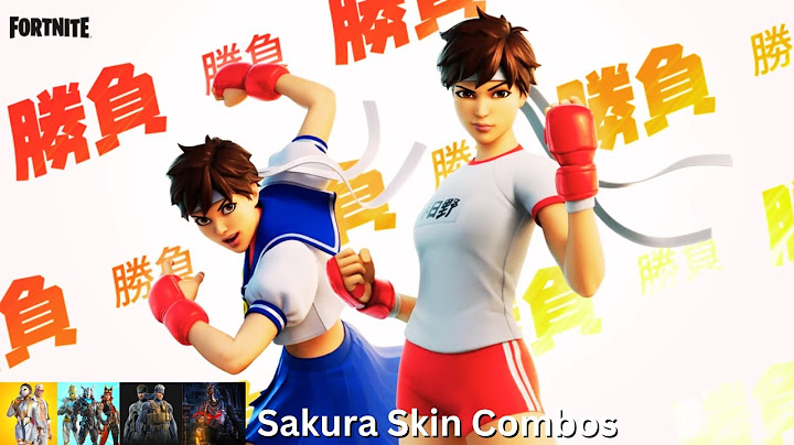 Sakura Skin Combos (Fortnite Battle Royale)