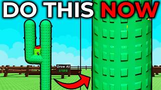 MAKE ANY PLANT HUGE With This OVERPOWERED GLITCH! (Grow a Garden)